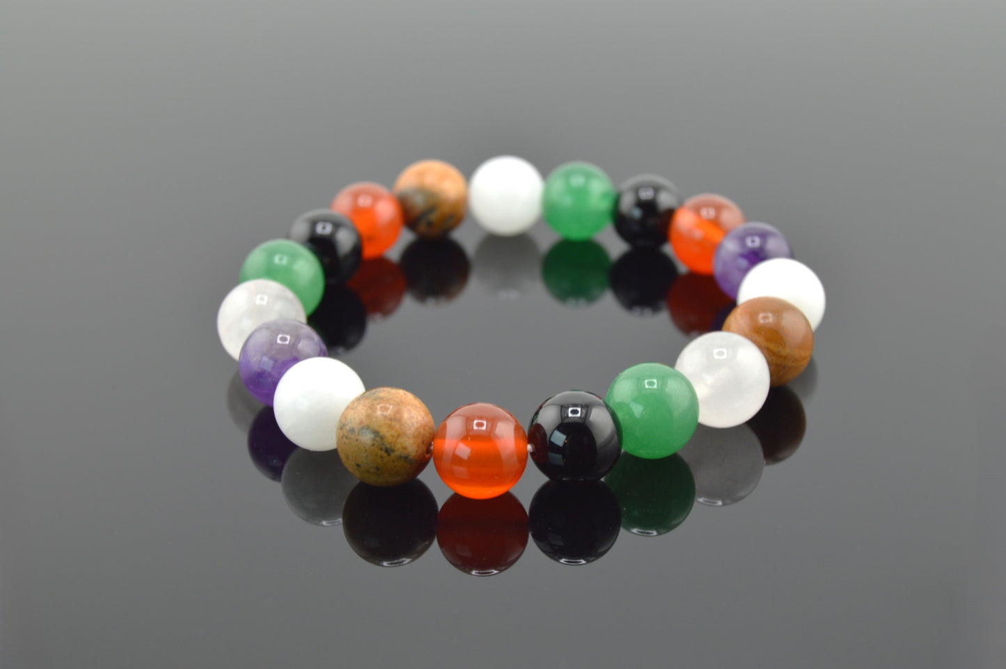 7 Chakras Stone Bracelet