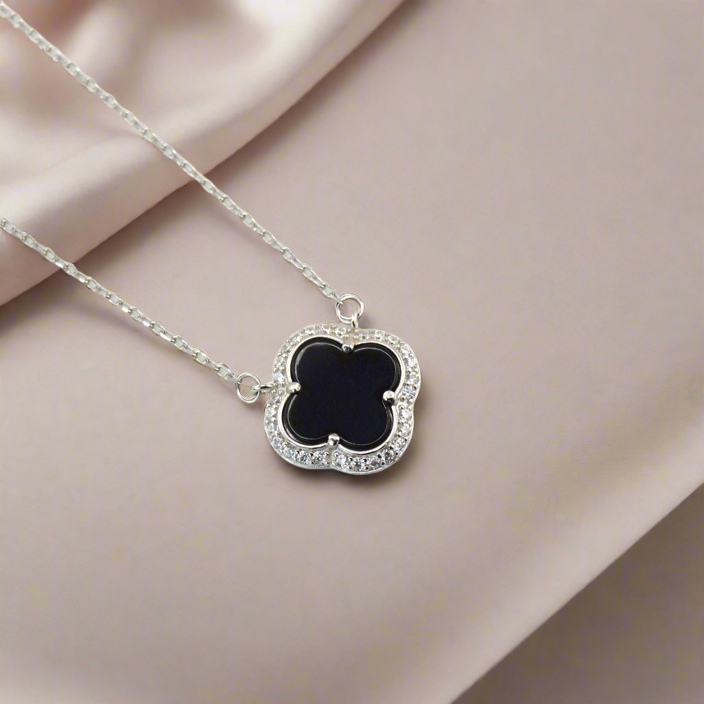 Black Clover Necklace