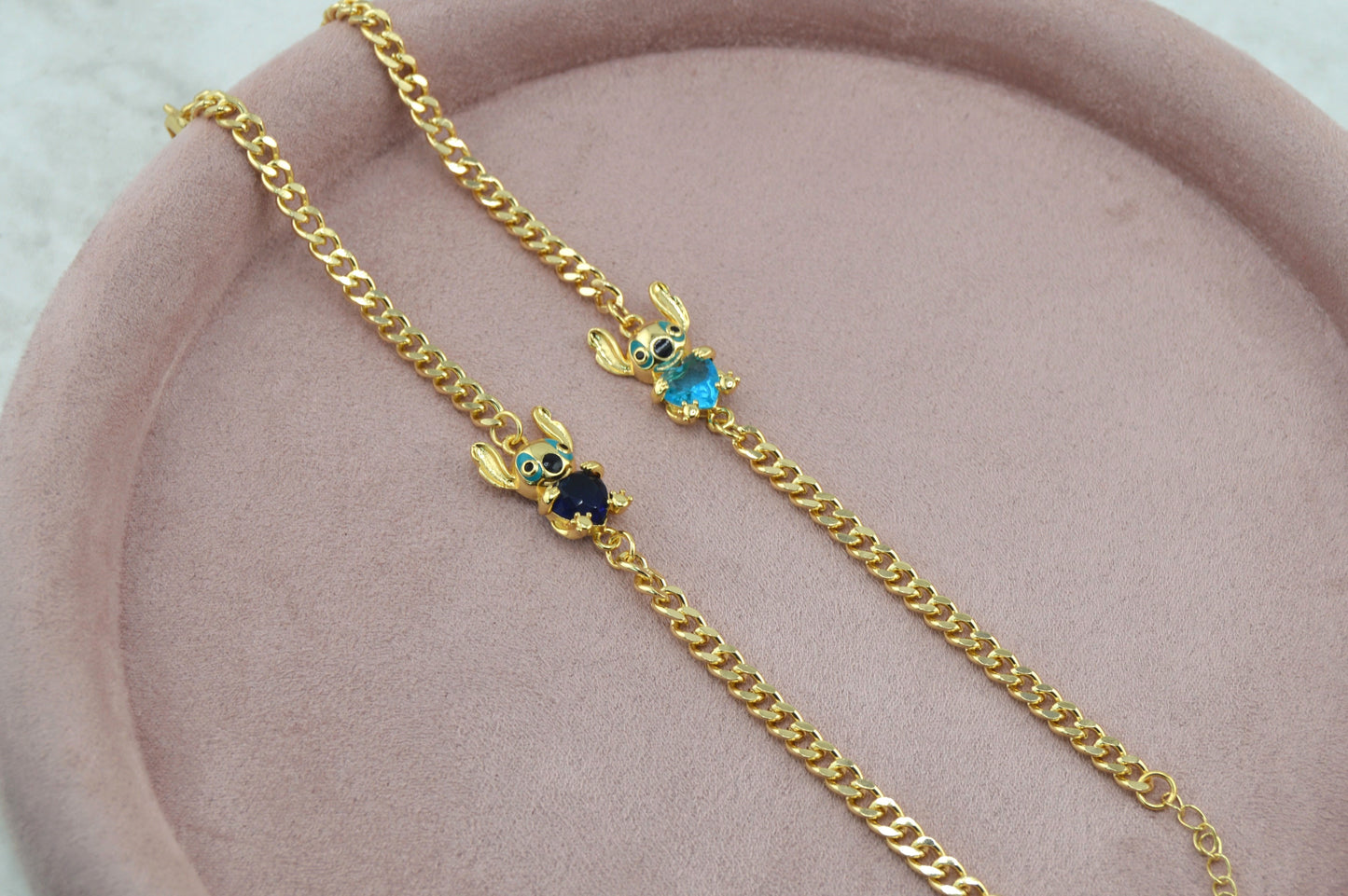 18K Gold Filled Little Monster Cuban Bracelet