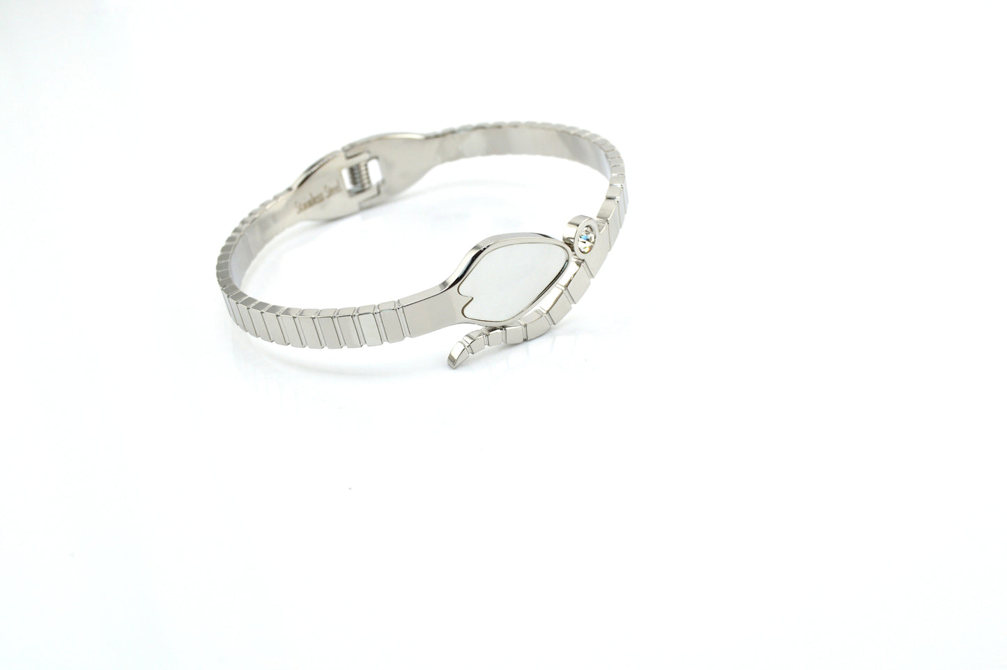 Stainless Steel Snake Bangle Bracelet