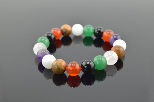 7 Chakras Stone Bracelet