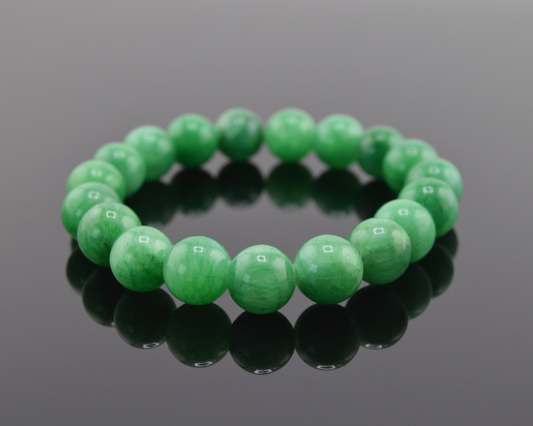 Green Jade Stone Bracelet
